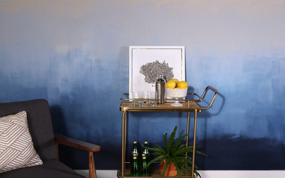 DIY: Ombre Wall